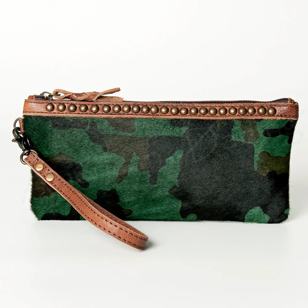 GENUINE LEATHER WRISTLET