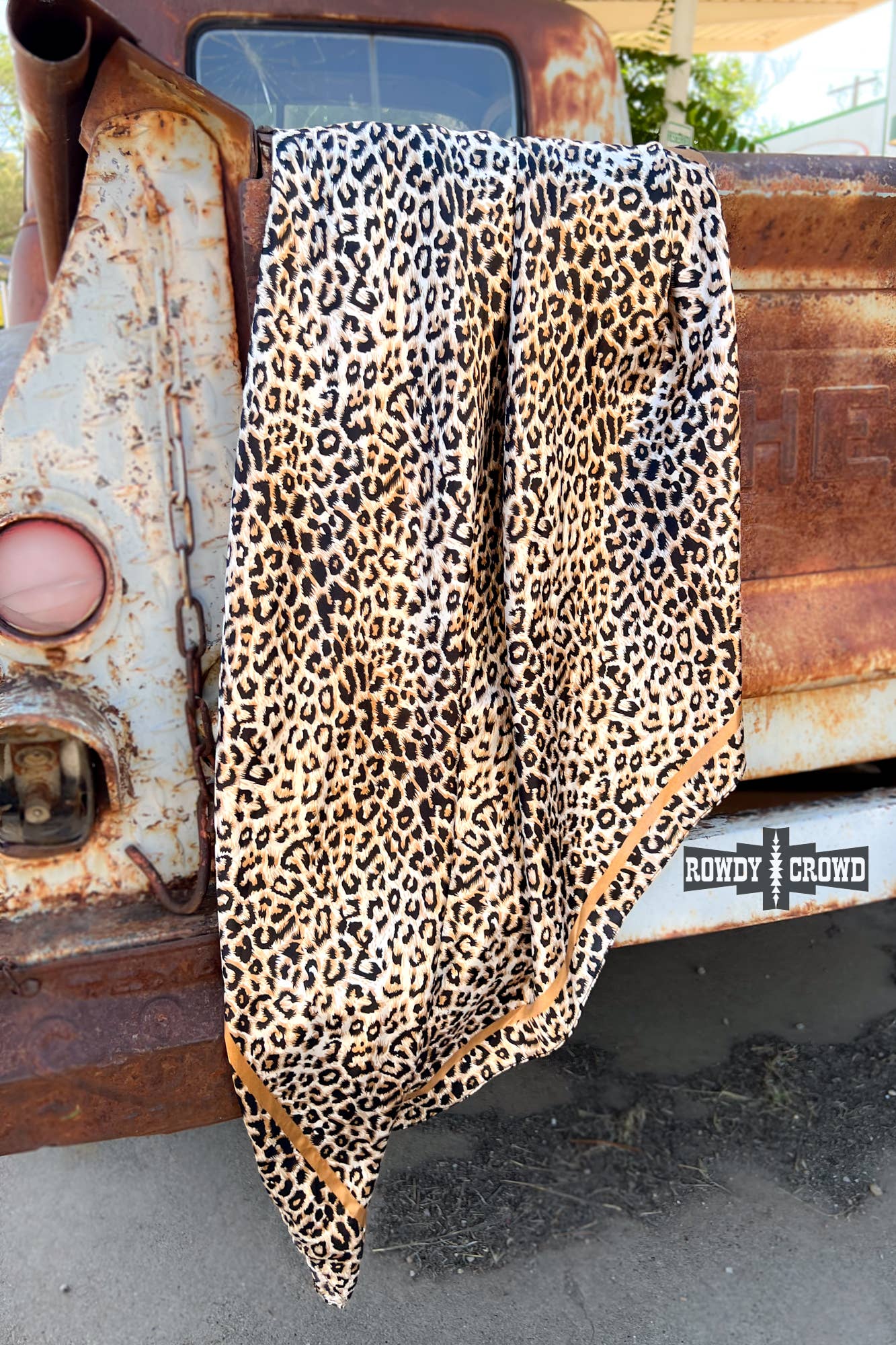 Liberty Leopard Wild Rag/ Scarf: Leopard