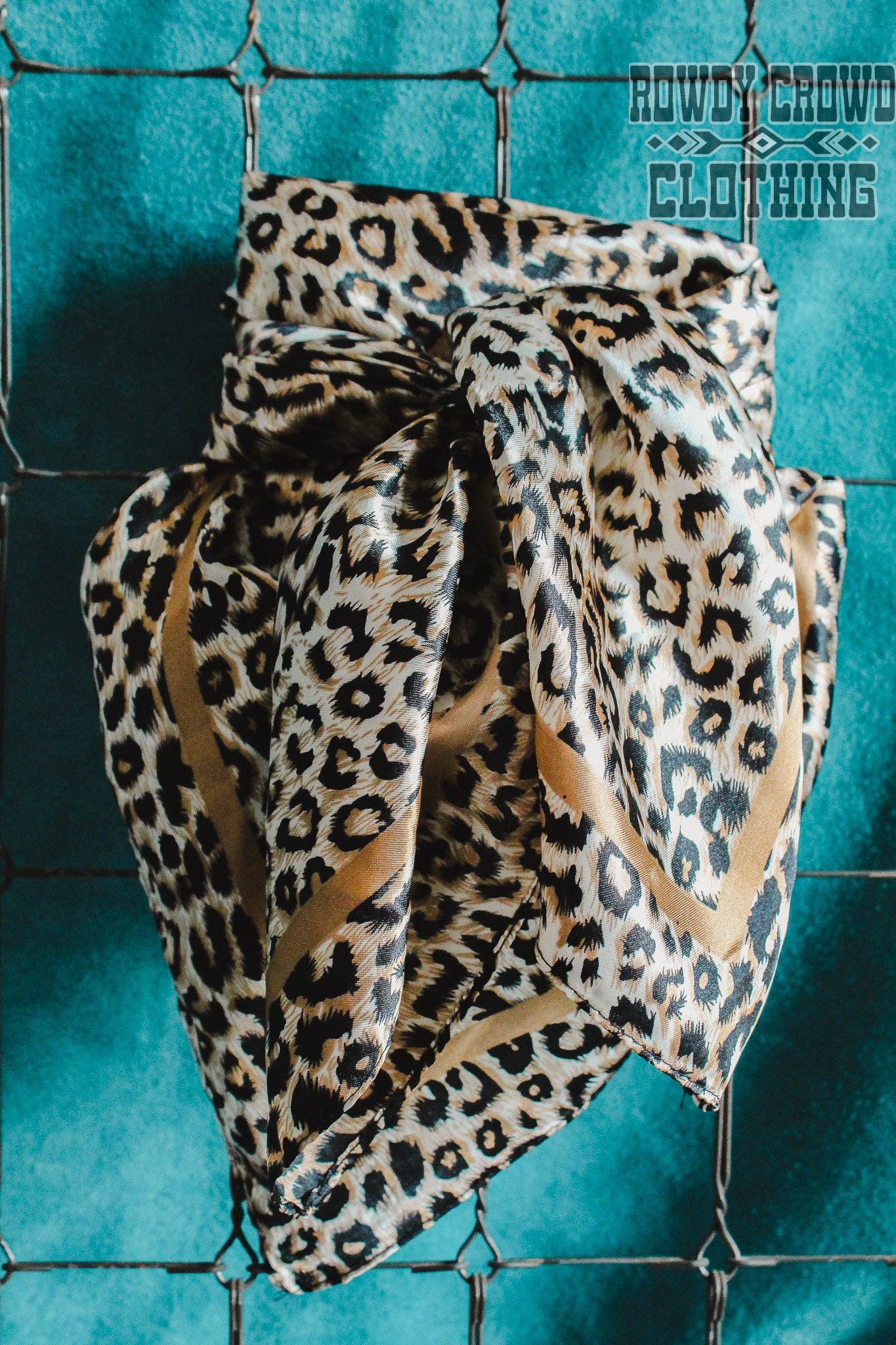 Liberty Leopard Wild Rag/ Scarf: Leopard