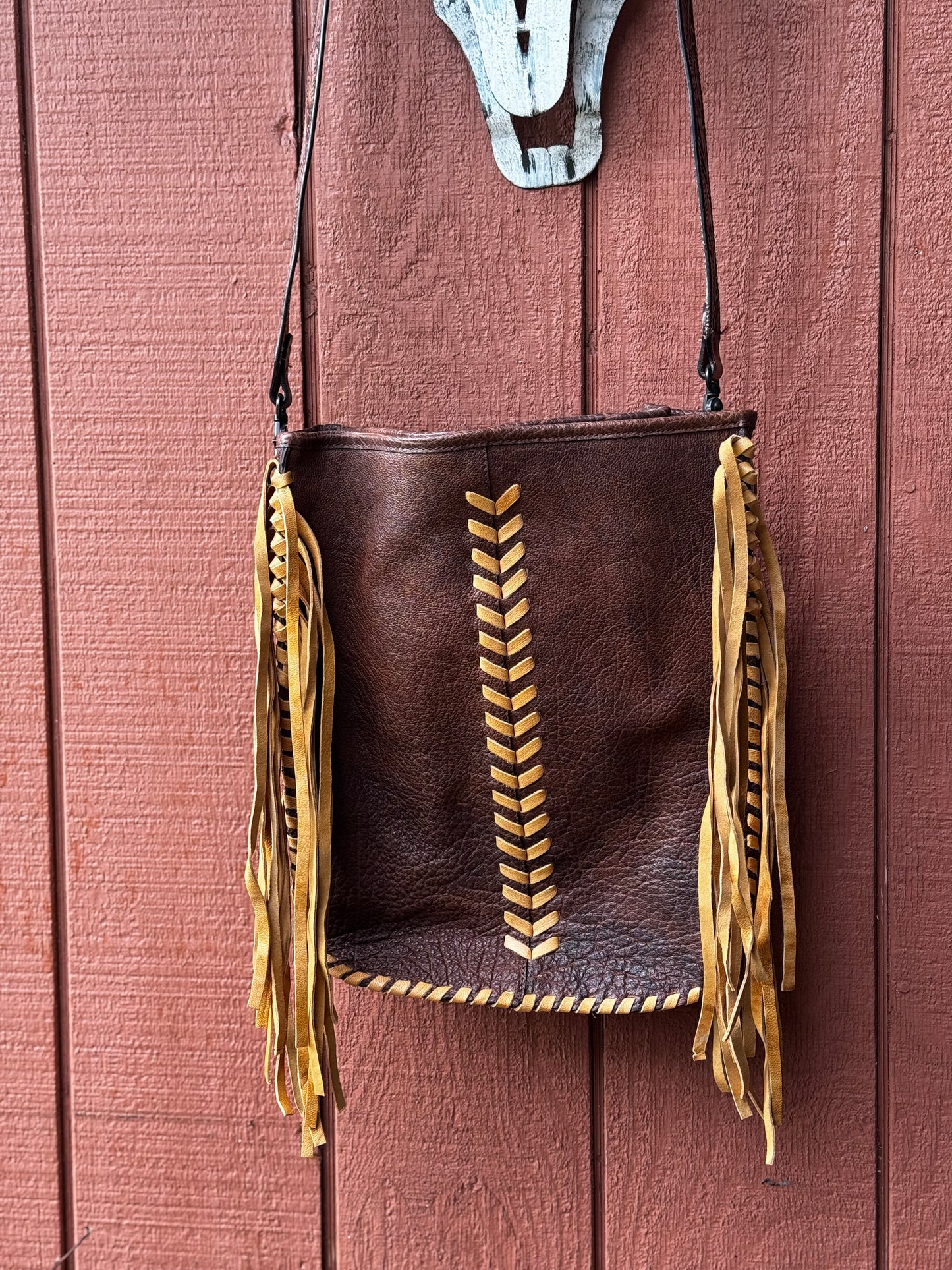 Genuine Leather Concealed Weapon Purse