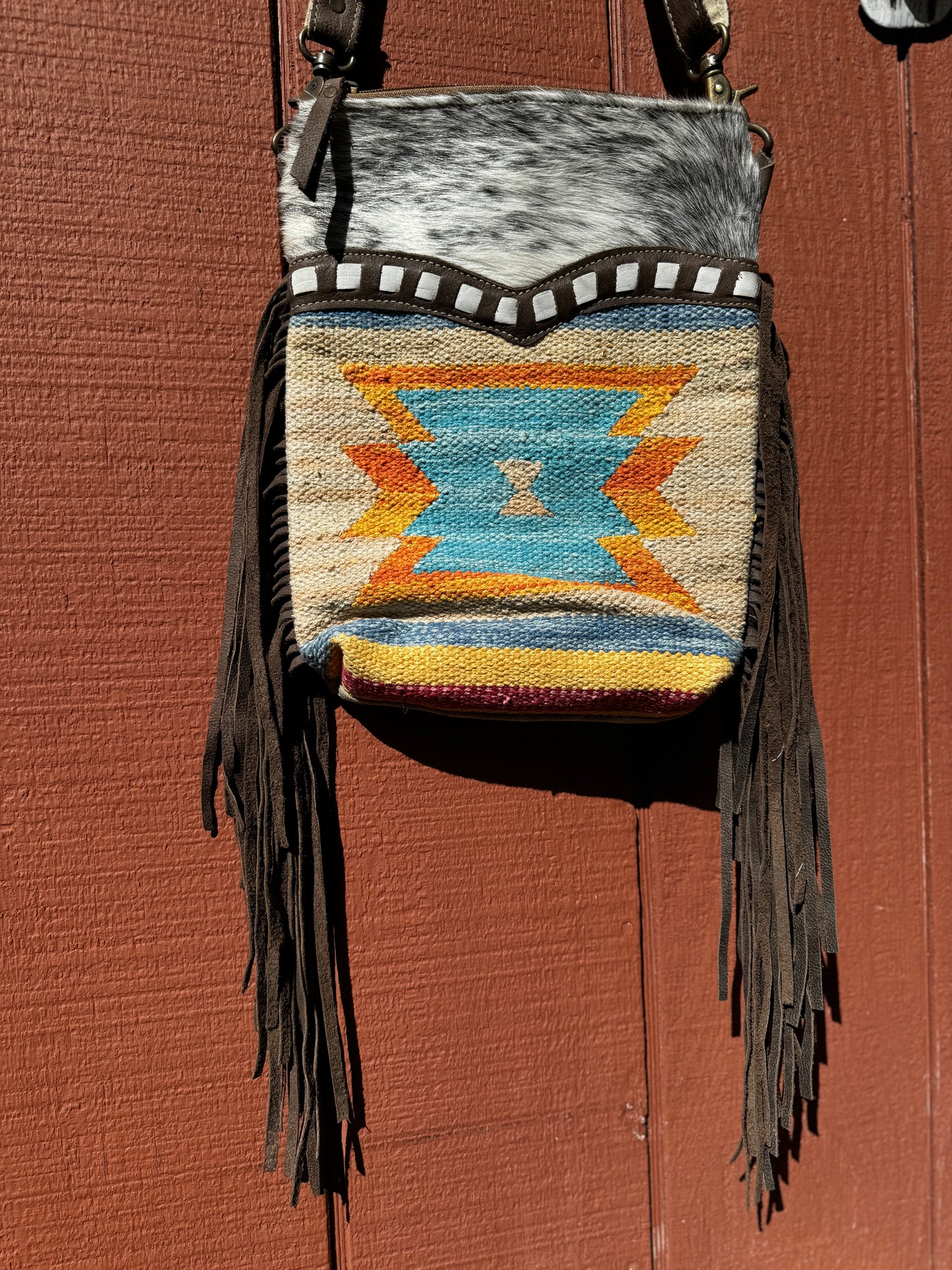 Upcycled Canvas Ladies Bag