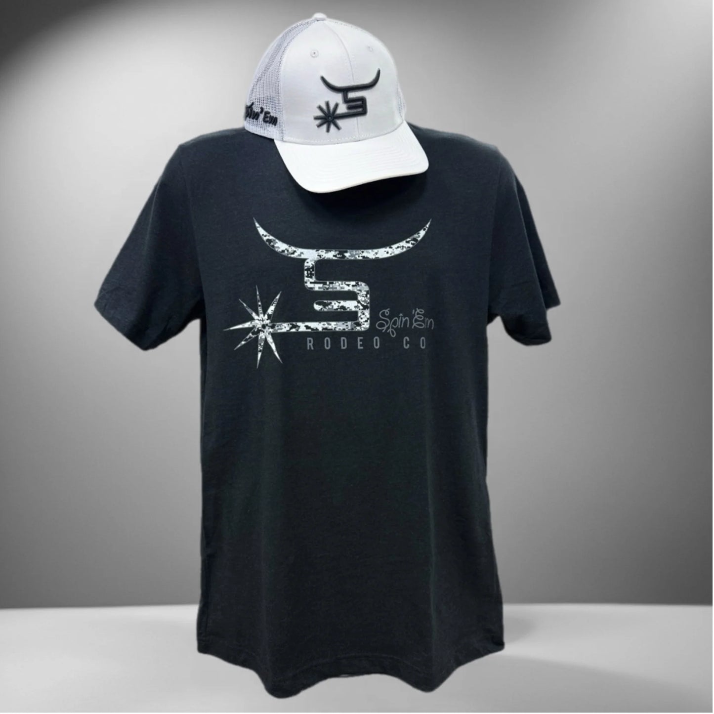 Spin-Em Digital Mens T-Shirt
