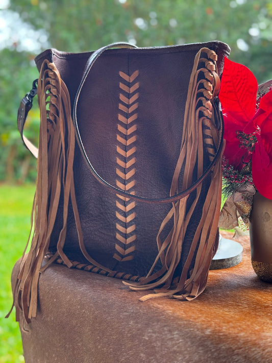 Genuine Leather Concealed Weapon Purse