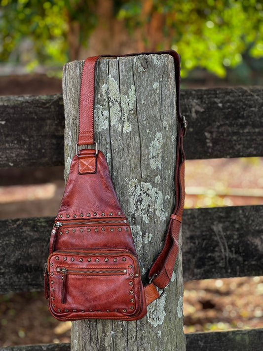 Spaghetti Western Leather Back pack