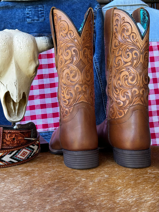 Camilita Hand tooled Boots