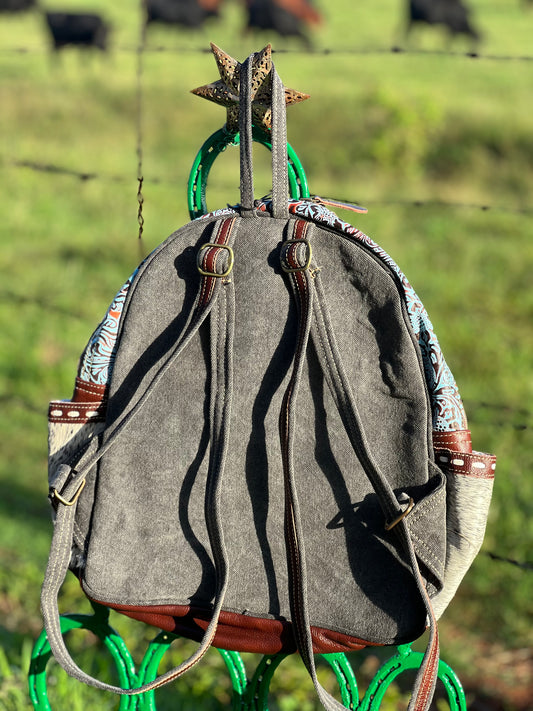 Chisum Draw Hand Tooled Bag