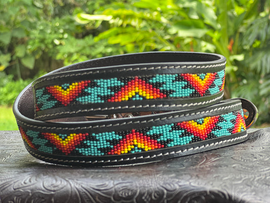 Mesa Moon Hand tooled belt