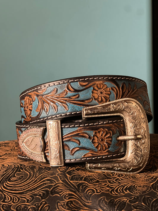 canyon  shadow tooled belt