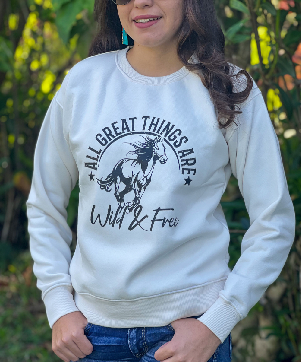 Wild and Free Sweatshirt