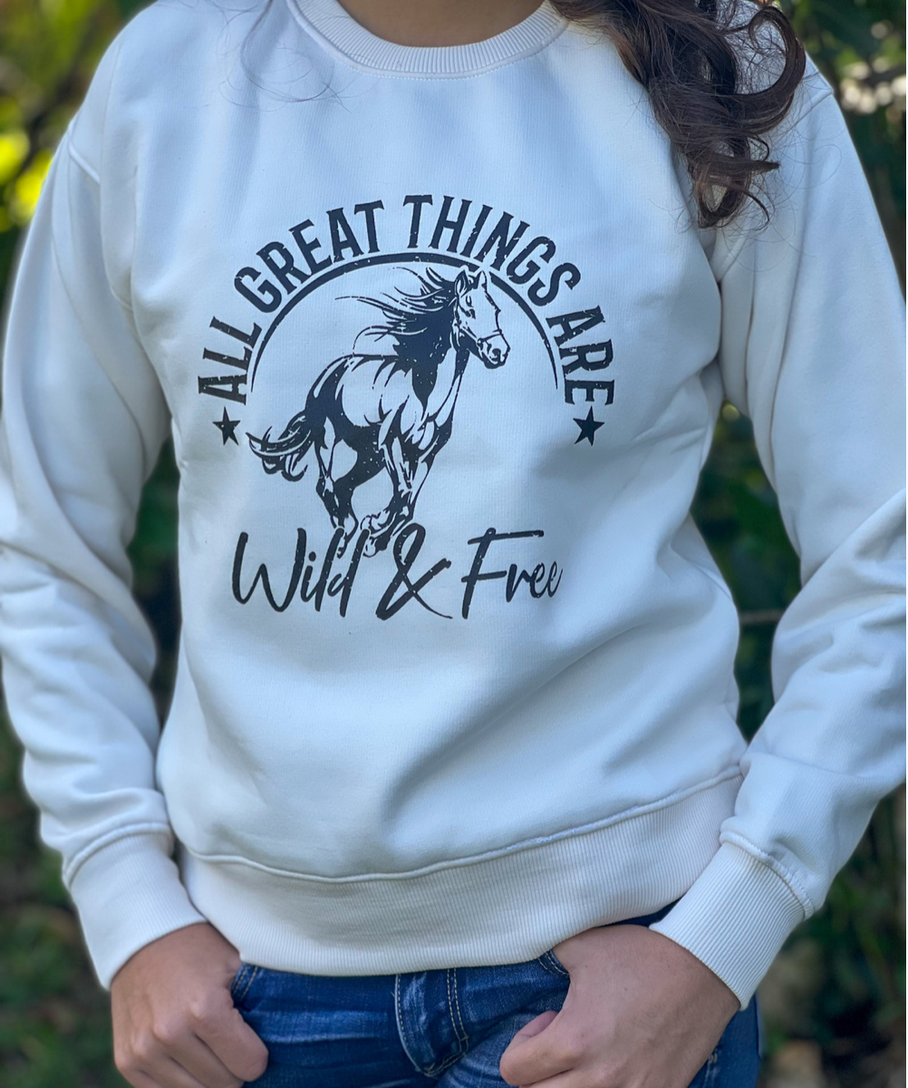 Wild and Free Sweatshirt